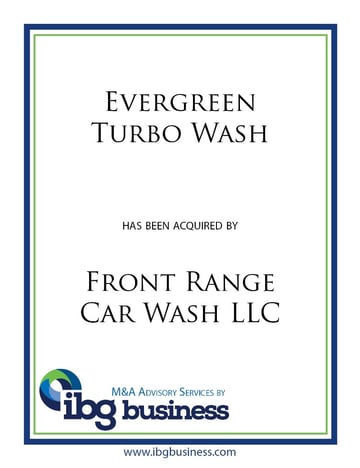 Evergreen Turbo Wash
