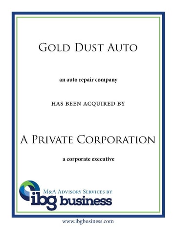Gold Dust Auto