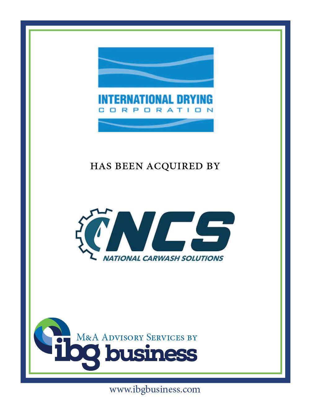 International Drying and NCS