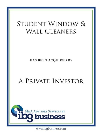 Student Window & Wall Cleaners