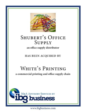 Shubert’s Office Supply