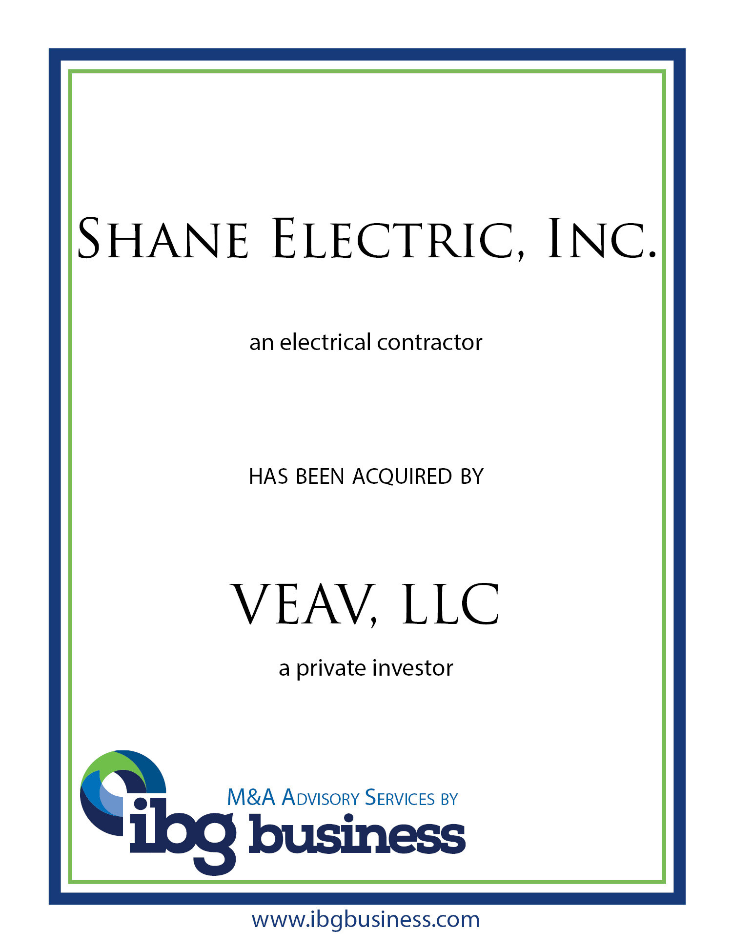 Shane Electric & VEAV