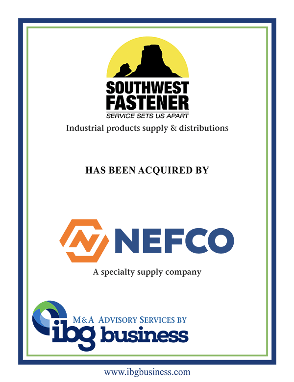 Sw Fasteners Our Company | The Track Record