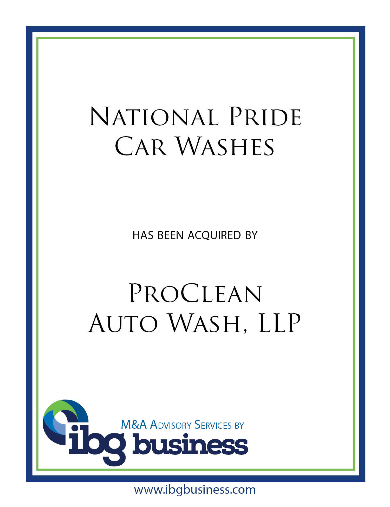 National Pride Car Wash & ProClean Auto