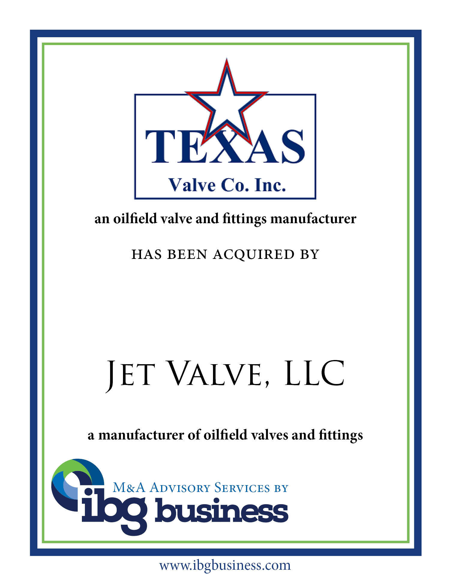 Texas Valve & Jet Valve LLC